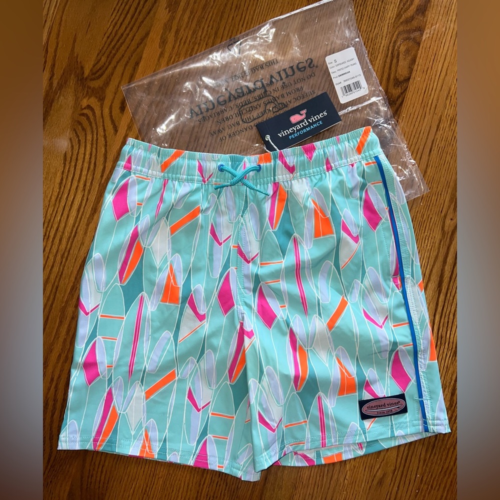 Vineyard Vines Swim Trunks Boy’s Size Small